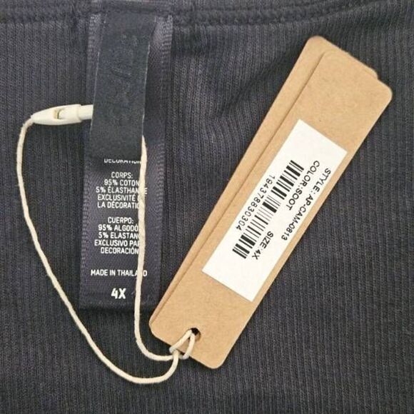 SKIMS COTTON RIBBED TANK TOP NWT - Picture 8 of 11